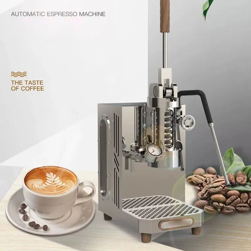 Coffee Equipment For Espresso Machine - Handmatige hendel espressomachine van roestvrij staal,
