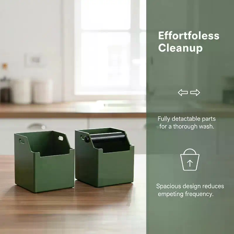 Coffee Knock Box - Koffie Knock Box Espresso Grondafvalcontainer Antislip