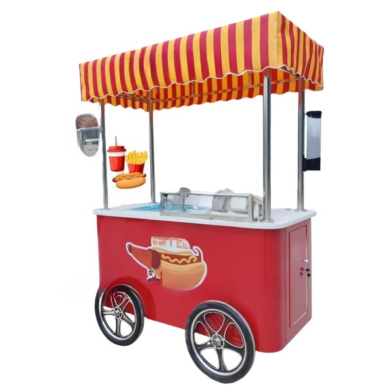 Coffee Equipment Used - Voedselaanhangwagen Volledig uitgeruste koffie Hotdogtruck Gebruikte