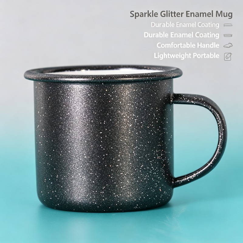 Coffee Equipment For Home - Vintage mok met een emaillering en