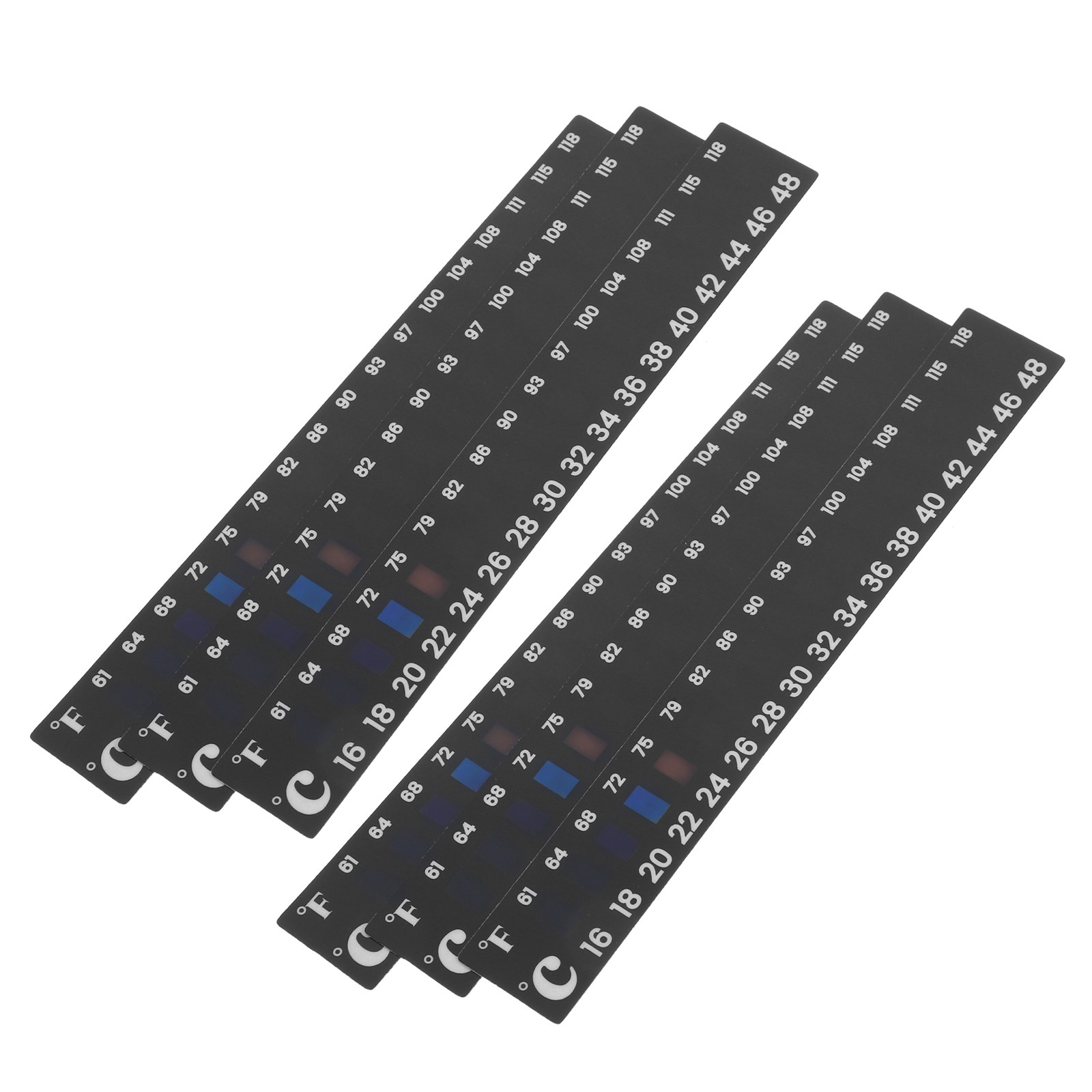 Temperature Strip Thermometer - 6 stuks temperatuurstickers voor fermentatie, thermometerstickers