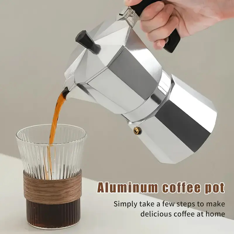 Coffee Equipment For Home - Klassieke aluminium moka pot 50-300ML huishoudelijke