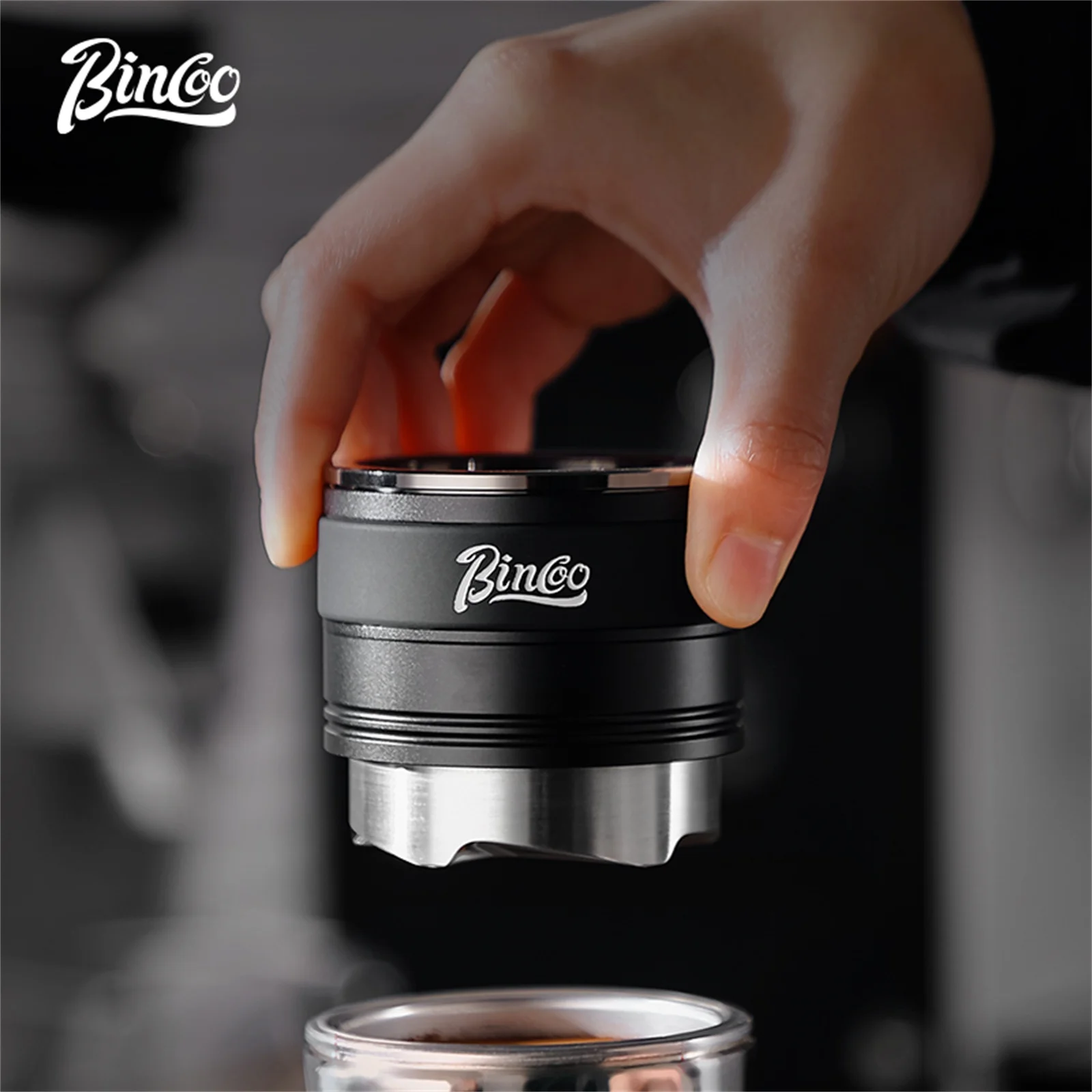 Espresso Tamper Set - Bincoo 58 mm portafilter leveller zwaartekracht
