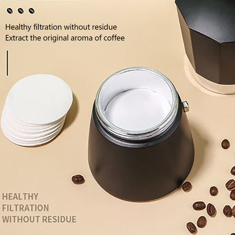 Coffee Equipment For Home - 100 Stuks Rond Koffiefilter Papier 56Mm