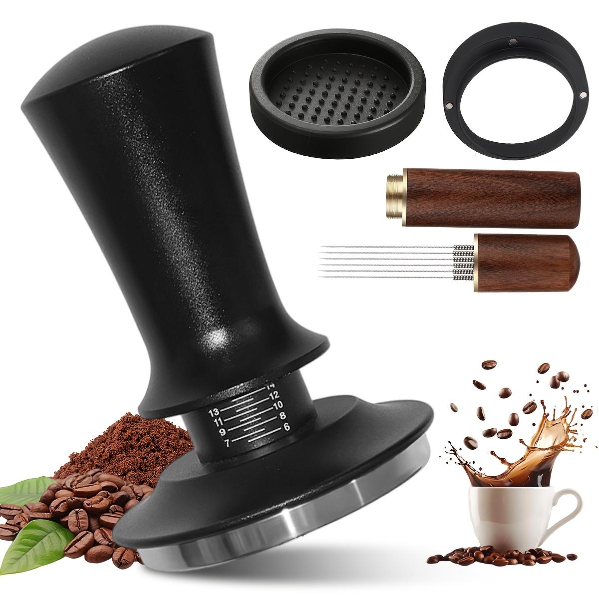 Espresso Tamper Set - 51/53/58mm Espresso Accessoireset, Veerbelaste Gekalibreerde Tamper