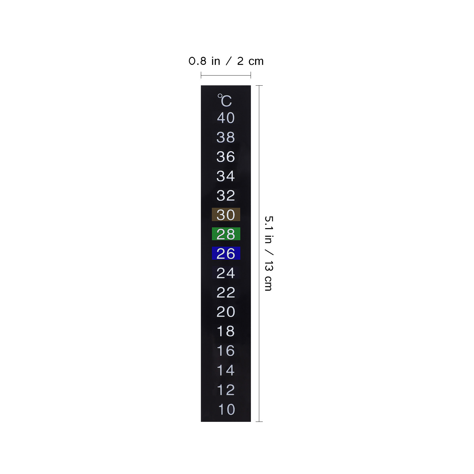 10 stuks temperatuurstrip ther - Temperature Strip Thermometer recensie en prijs
