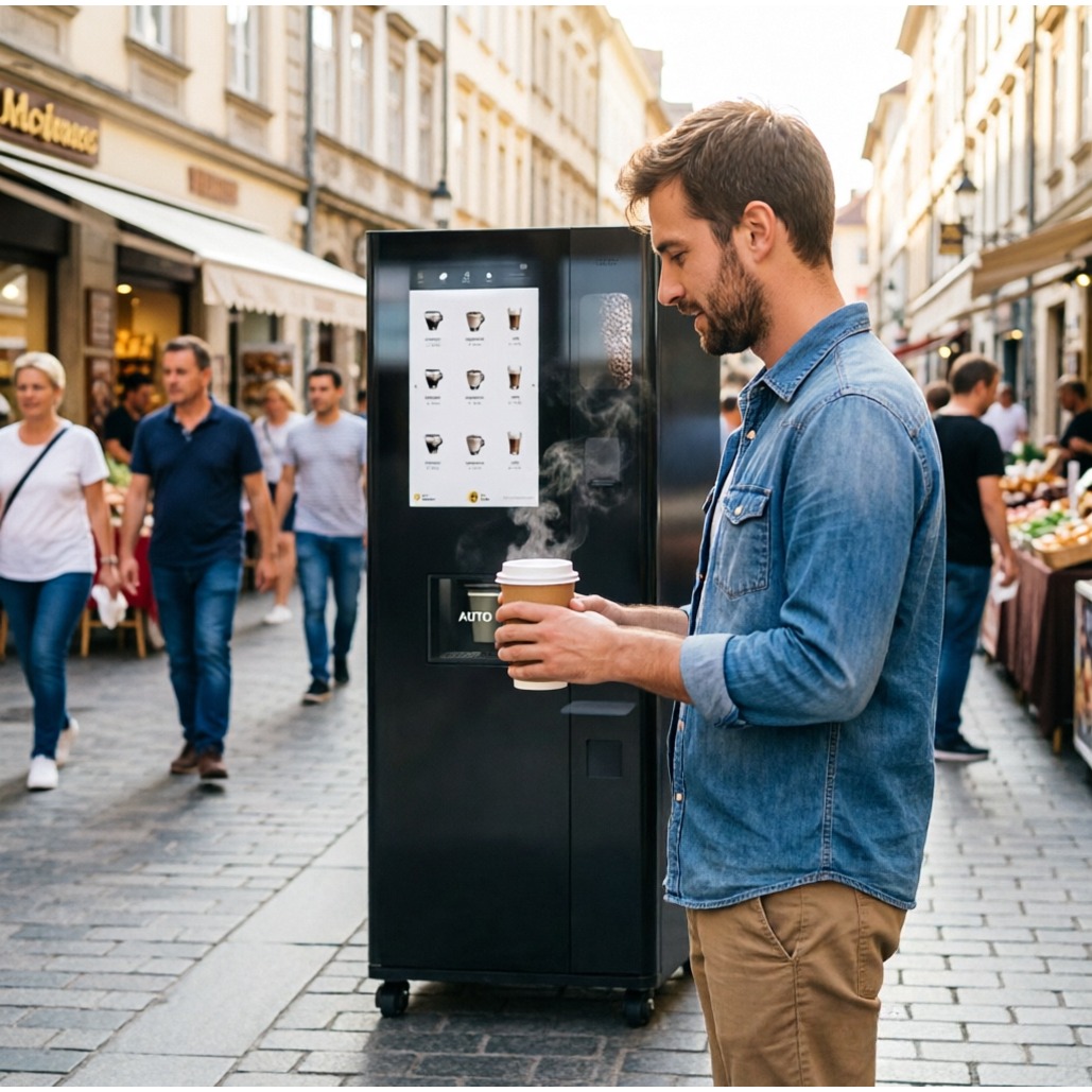 Zelfbedieningskoffieautomaat,  - Coffee Equipment Dropshipping recensie en prijs