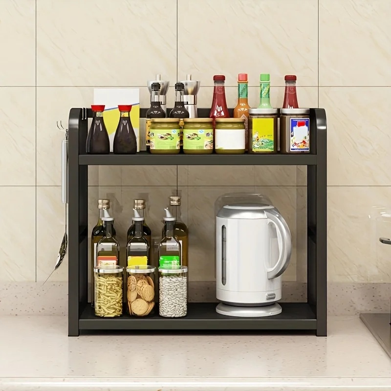 2-laags metalen aanrechtbladre - Coffee Equipment Rack recensie en prijs