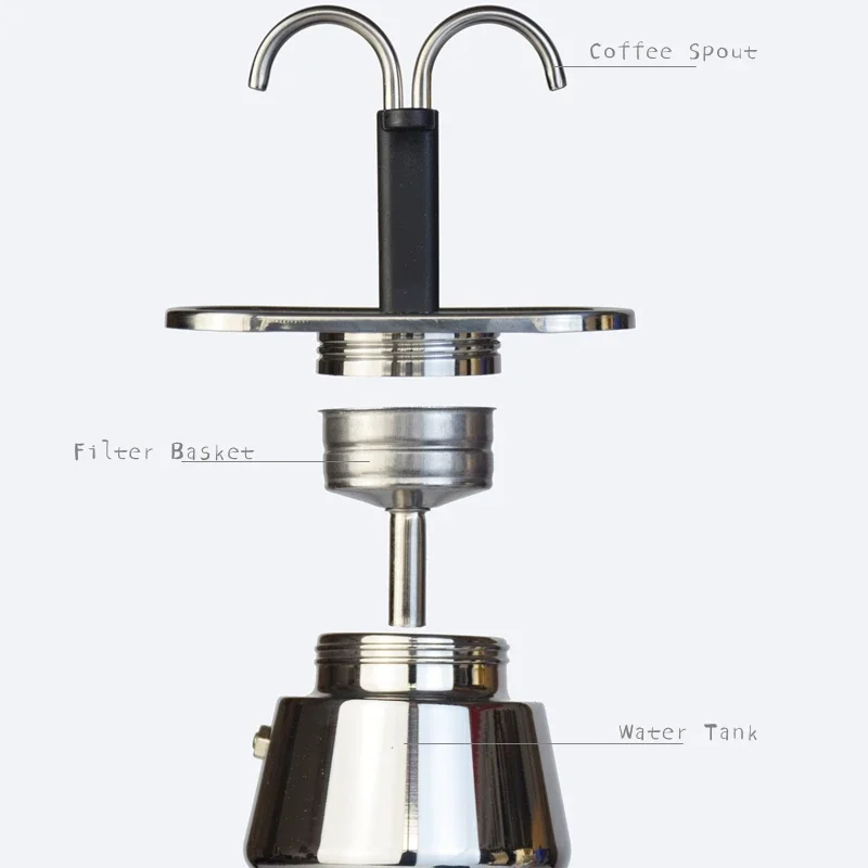 200Ml Mini Moka Pot Dubbele Bu - Coffee Equipment For Home recensie en prijs