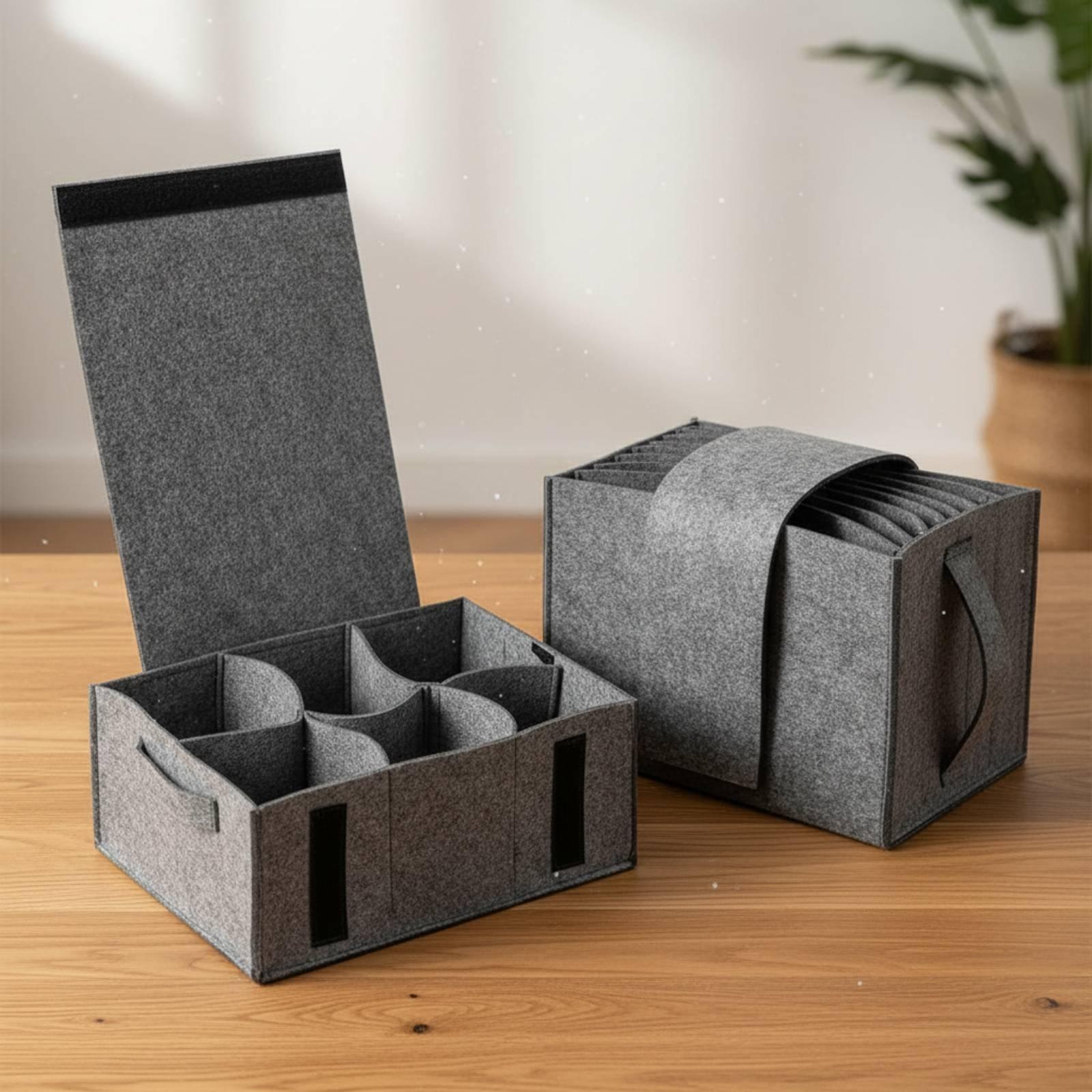 Huishoudelijke vilten opbergta - Coffee Equipment Usa recensie en prijs