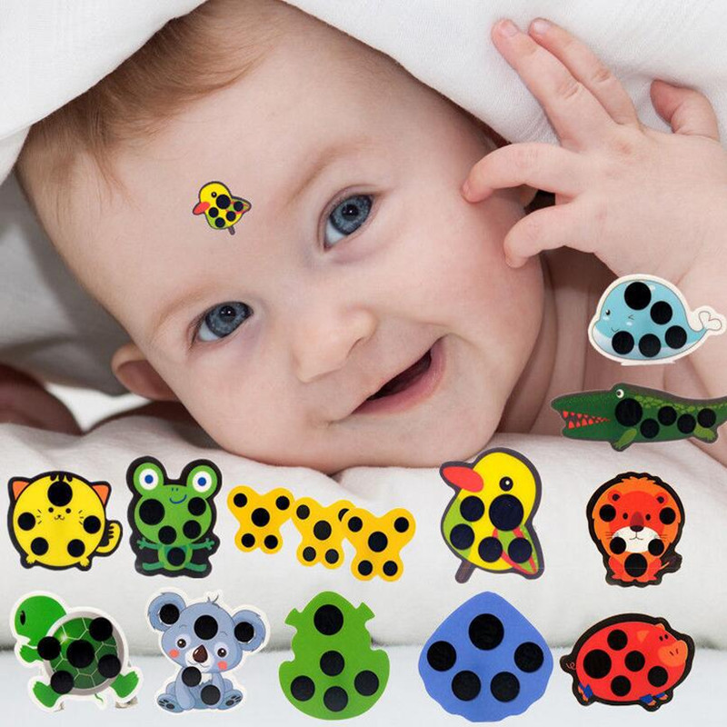 5 stks Baby Leuke Cartoon Dier - Temperature Strip Thermometer recensie en prijs