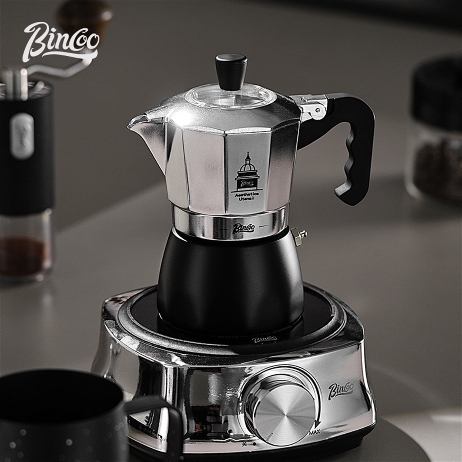 BINCOO Moka Pot met dubbele kl - Coffee Equipment For Home recensie en prijs