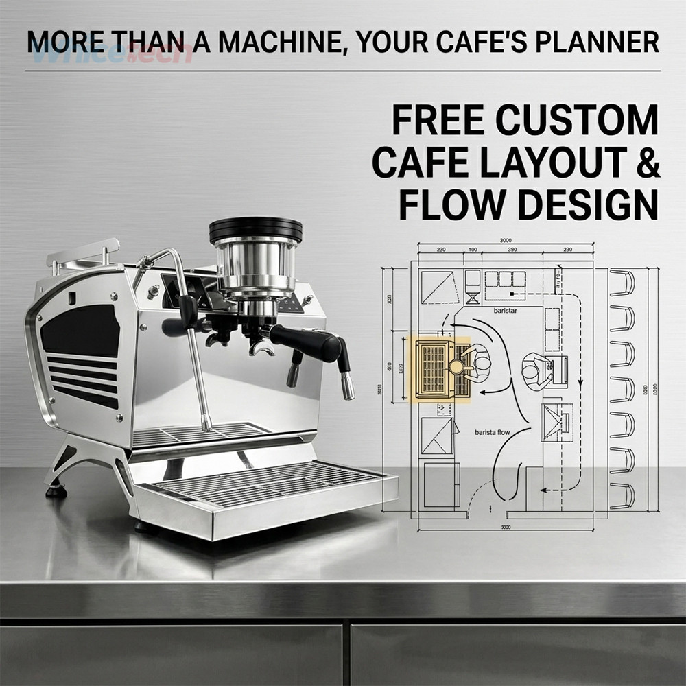 voor 3000W Commerciële Espress - Coffee Equipment For Espresso Machine recensie en prijs