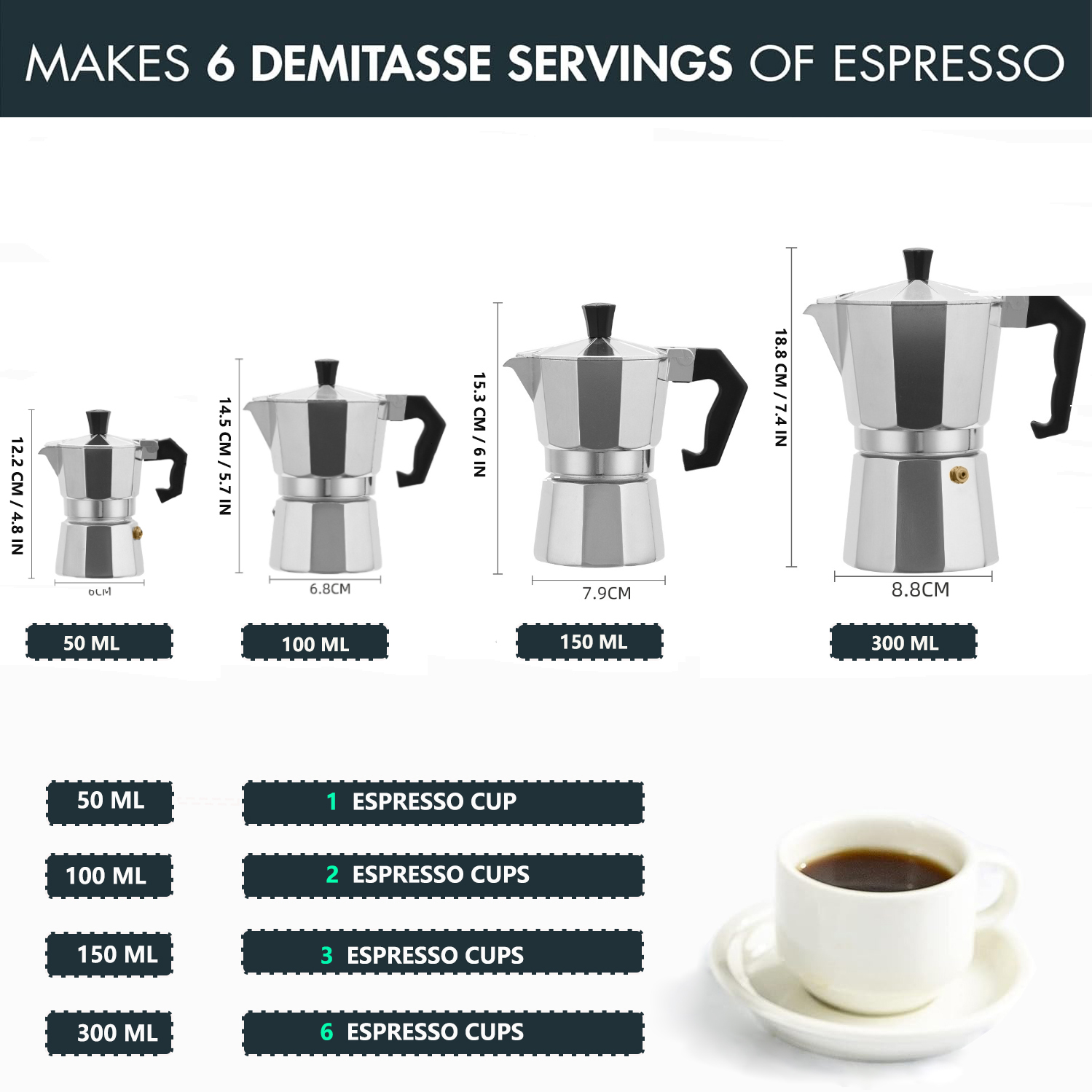 Klassieke aluminium moka pot 5 - Coffee Equipment For Home recensie en prijs