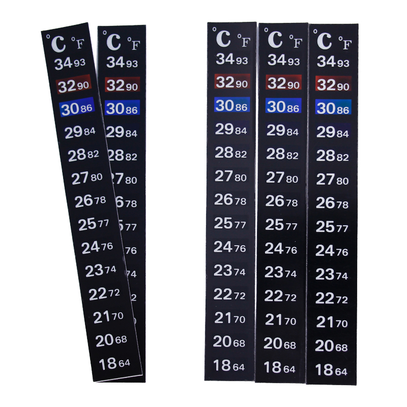 1/2/3/5 stks/partij Kleurveran - Temperature Strip Thermometer recensie en prijs