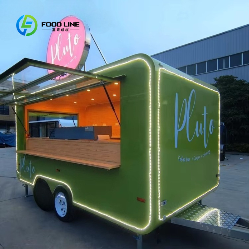 Op maat gemaakte mobiele foodt - Coffee Equipment Brand recensie en prijs