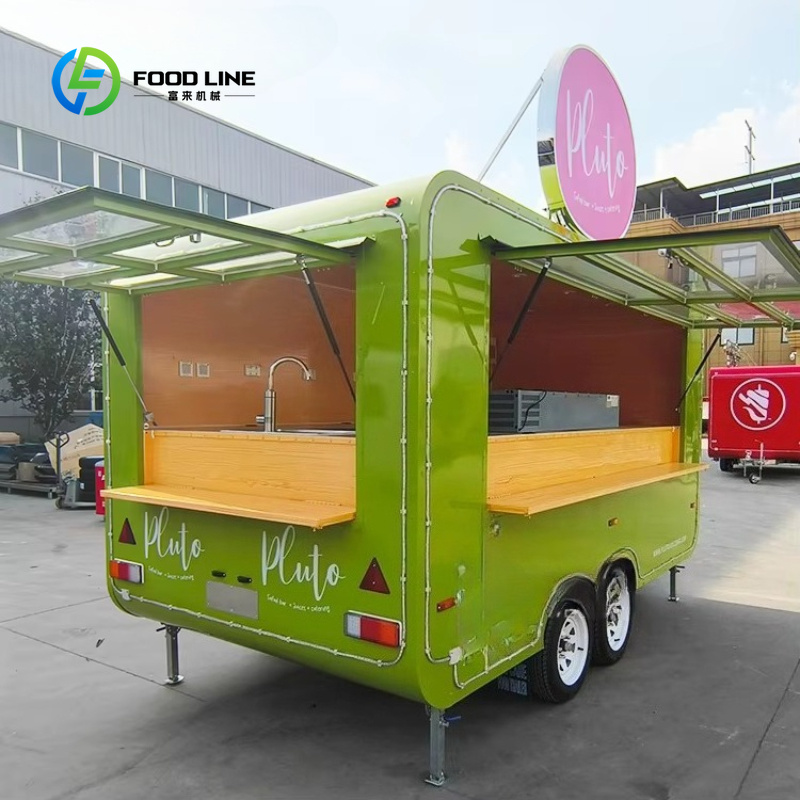 Op maat gemaakte mobiele foodt - Coffee Equipment Brand recensie en prijs