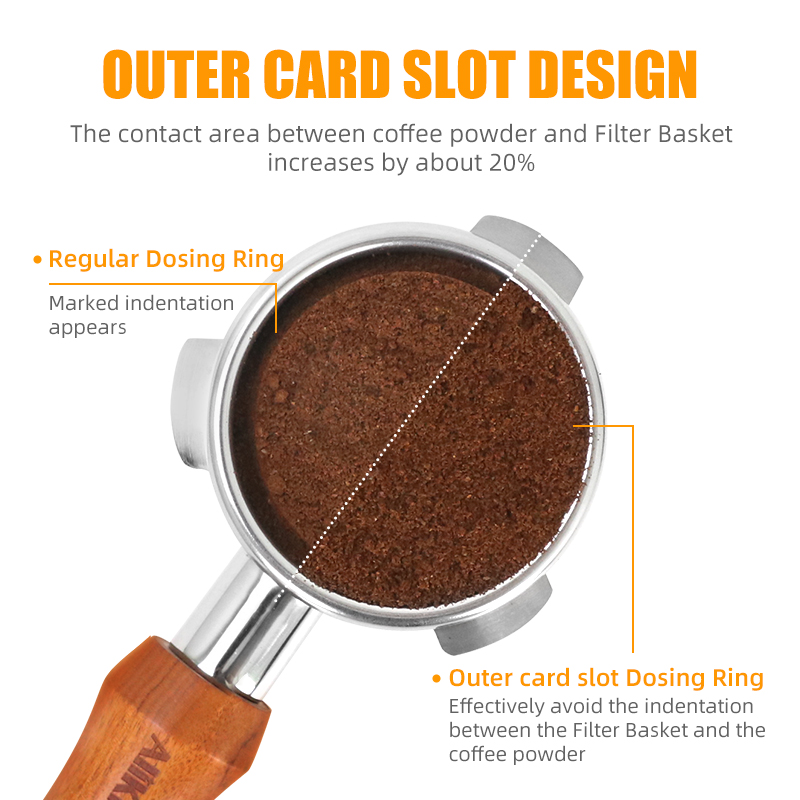 54mm Koffie Doseerring Rvs Bar - Espresso Tamper Set recensie en prijs