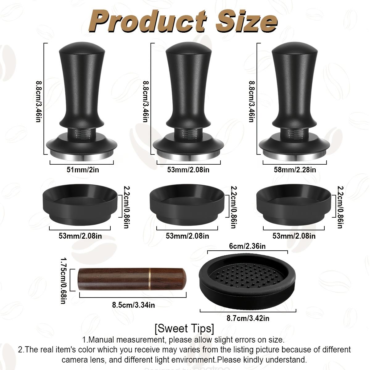 51/53/58mm Espresso Accessoire - Espresso Tamper Set recensie en prijs
