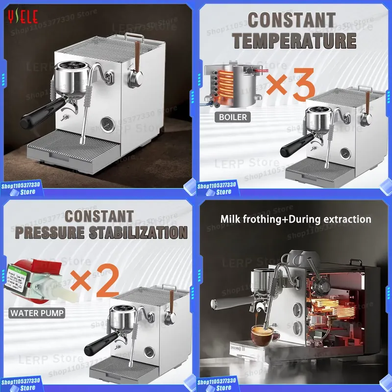 Professioneel 9-bar espressoma - Coffee Equipment For Espresso Machine recensie en prijs