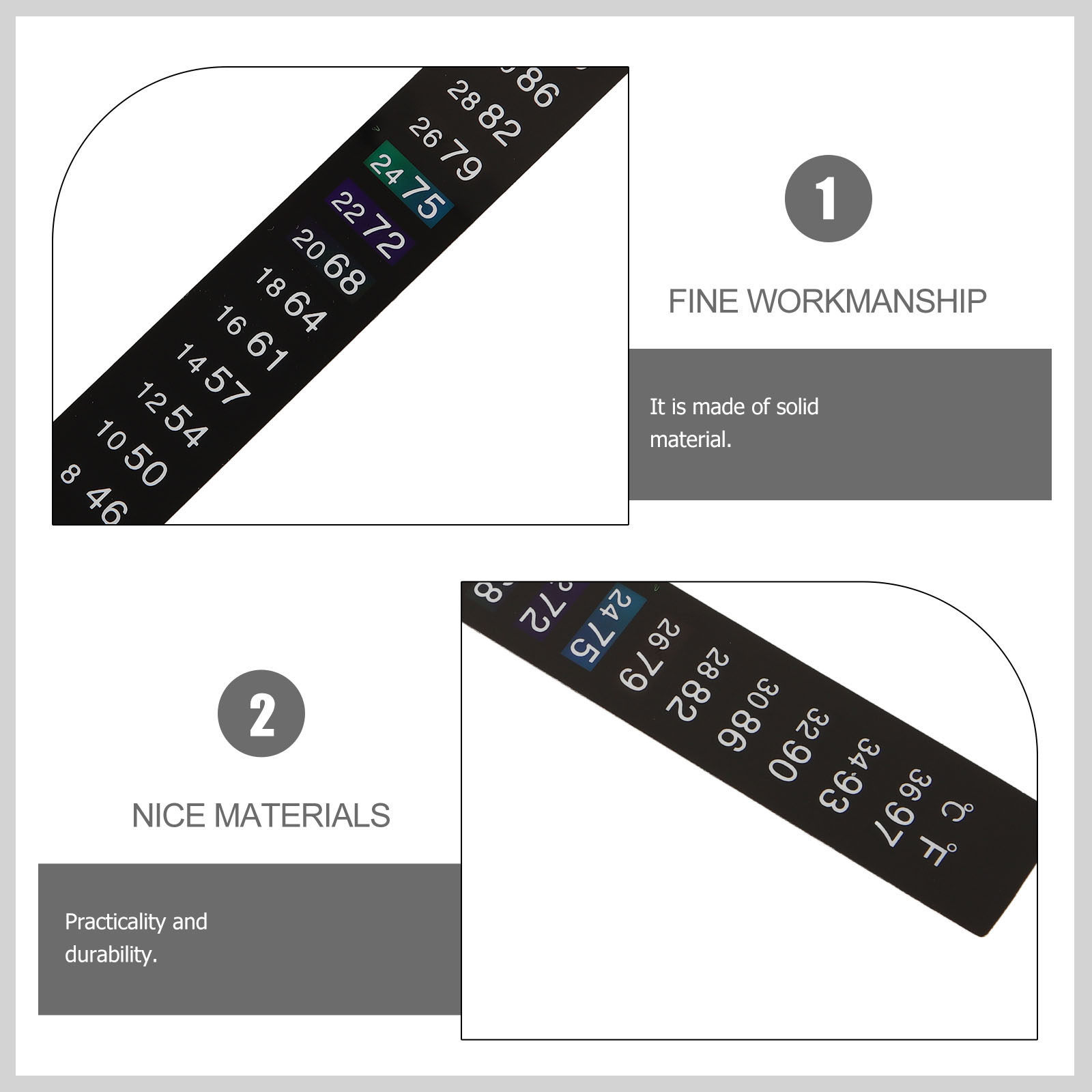 10 stuks temperatuurstrips voo - Temperature Strip Thermometer recensie en prijs