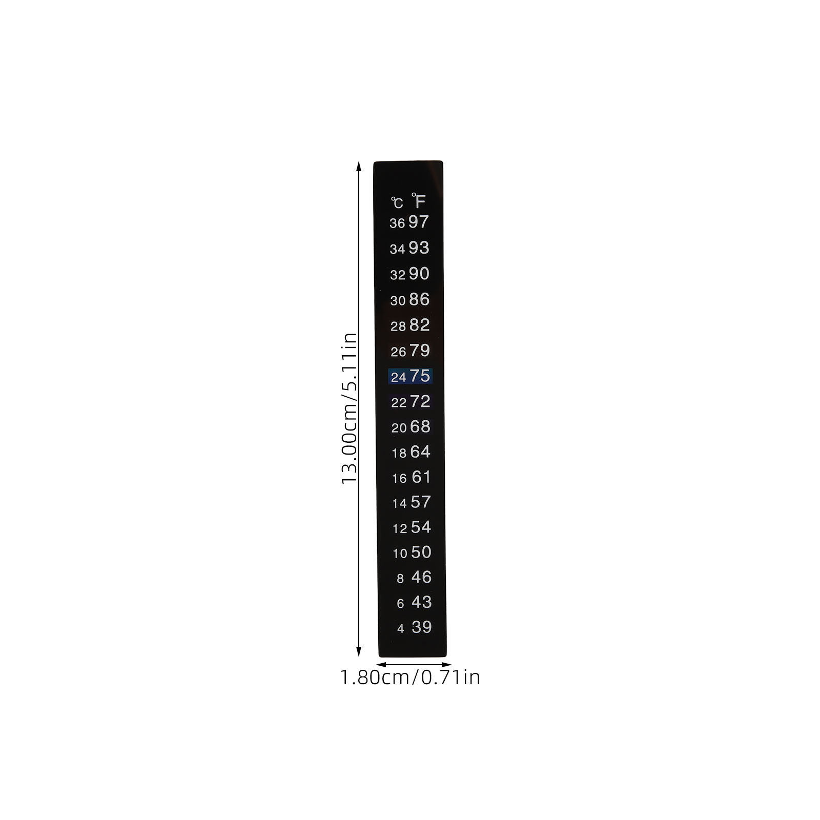 10 stuks temperatuurstrips voo - Temperature Strip Thermometer recensie en prijs