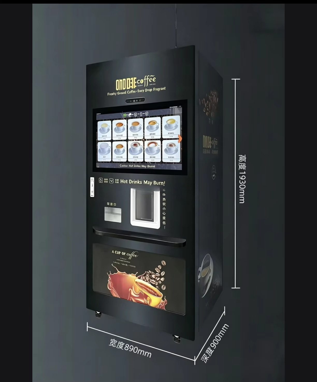Automatische koffie-automaat m - Coffee Equipment Dropshipping recensie en prijs